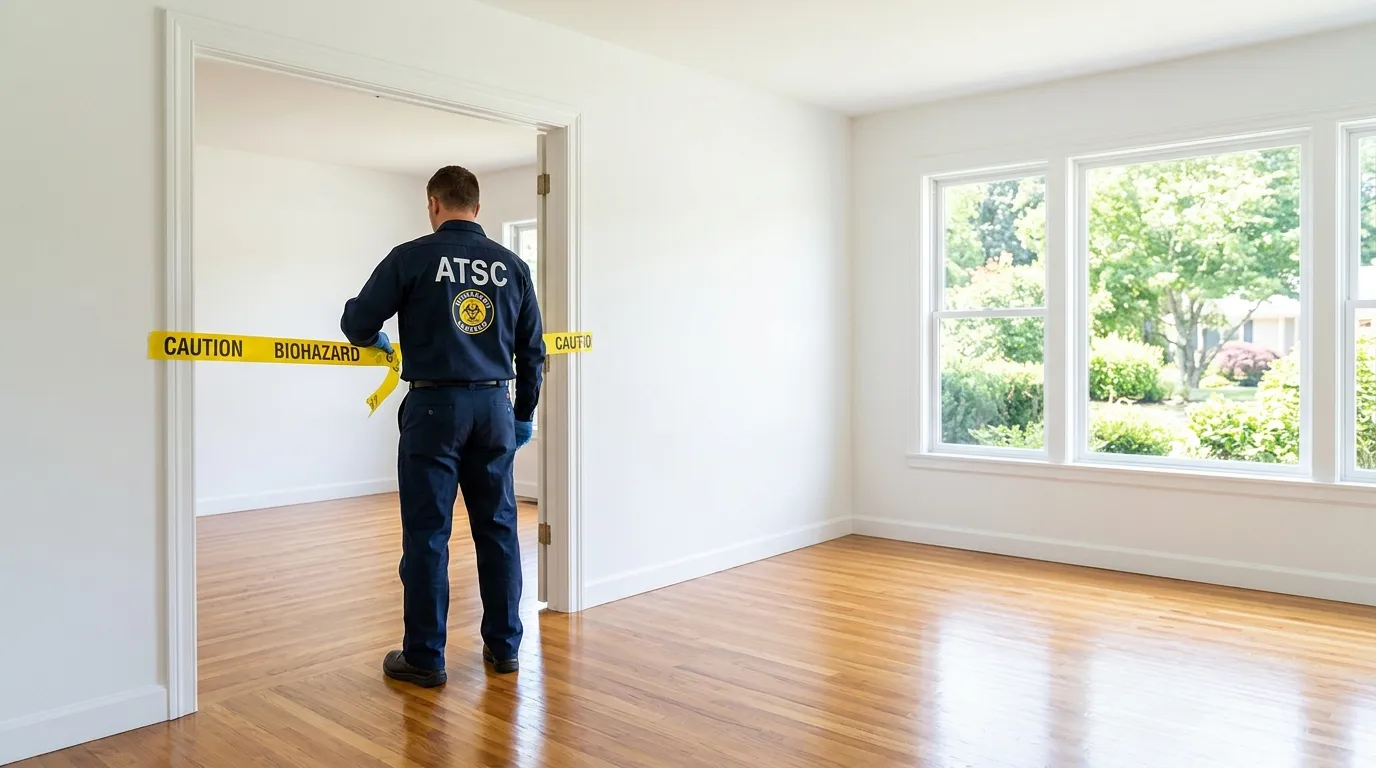 Certified biohazard cleanup crew performing Crime Scene Cleanup in Southern Pines